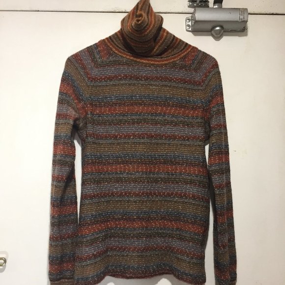 VINTAGE MISSONI KNITTED TURTLENECK SWEATERS SIZE L - Picture 1 of 10